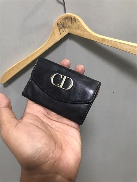 dior mirror keychain|christian dior key pouch.